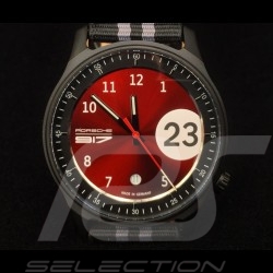 Montre Watch Uhr Porsche 917 Salzburg n° 23 Pure Watch Boitier Argent en Coffret WAP0700030M17