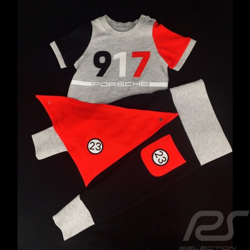 Ensemble bébé Baby set Porsche 917 Salzburg n°23 Collection WAP4650020MSZG Ensemble bébé Baby set Porsche 917 Salzburg n°23 Collection WAP4650020MSZG