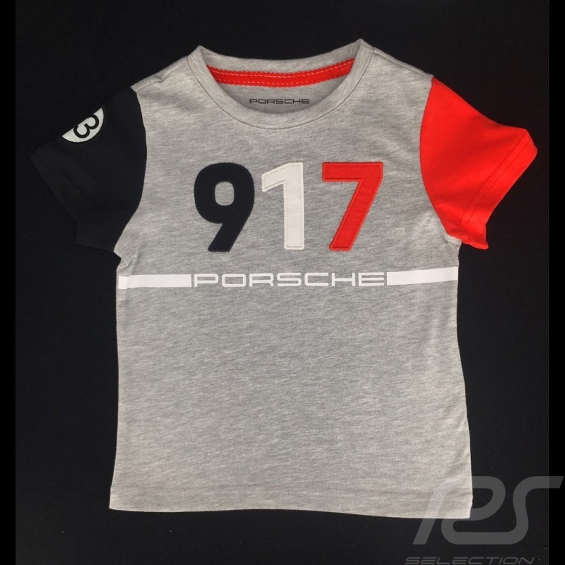Porsche T-shirt 917 Salzburg n°23 Le Mans 1970 Porsche WAP461MSZG - Kinder Porsche T-shirt 917 Salzburg n°23 Le Mans 1970 Porsche WAP461MSZG - Kinder