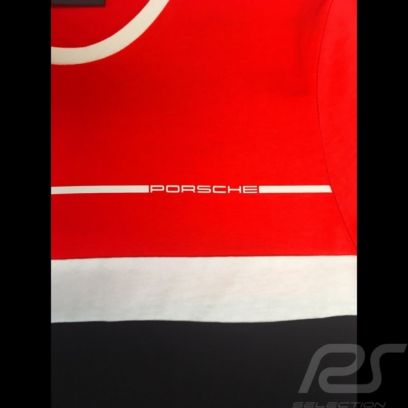homme Blanc WAP460MSZG T-shirt Porsche 917 Salzburg n°23 Rouge Noir 