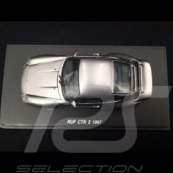 Porsche 911 RUF CTR 2 1997 argent 1/43 Spark S0706