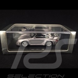 Porsche 911 RUF CTR 2 1997 argent 1/43 Spark S0706