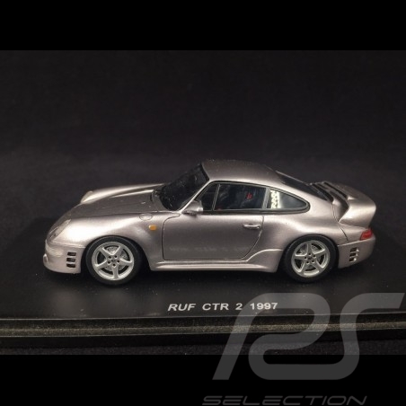 Porsche 911 RUF CTR 2 1997 argent 1/43 Spark S0706