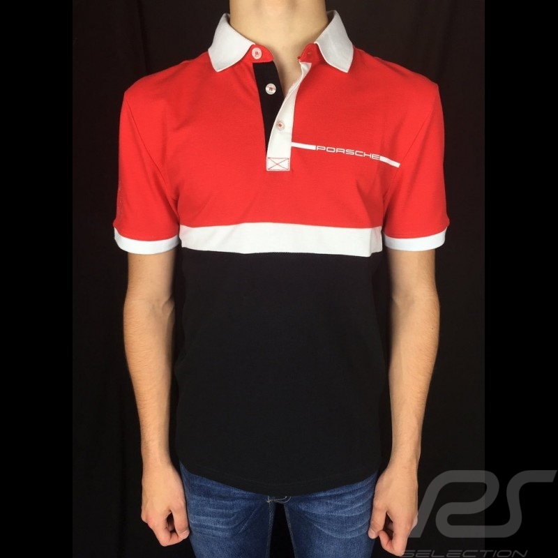 Poloshirt Porsche 917 Salzburg n°23 Rot / Schwarz / Weiß WAP462MSZG - Herren