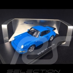 Porsche 911 RUF RCT EVO Coupé 1992 blau 1/43 Spark S0735