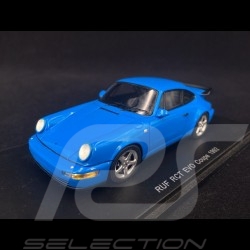 Porsche 911 RUF RCT EVO Coupé 1992 blau 1/43 Spark S0735