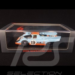 Porsche 917K n° 19 Gulf 2ème Le Mans 1971 1/43 Spark S0916