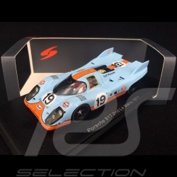 Porsche 917K n° 19 Gulf 2ème Le Mans 1971 1/43 Spark S0916