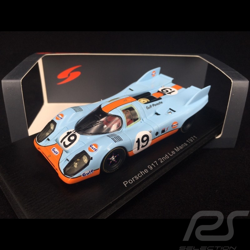 Details about   SPARK S0916 1:43 Porsche 917K 1971 Le Mans 24H 2nd place #19 Kidbox 