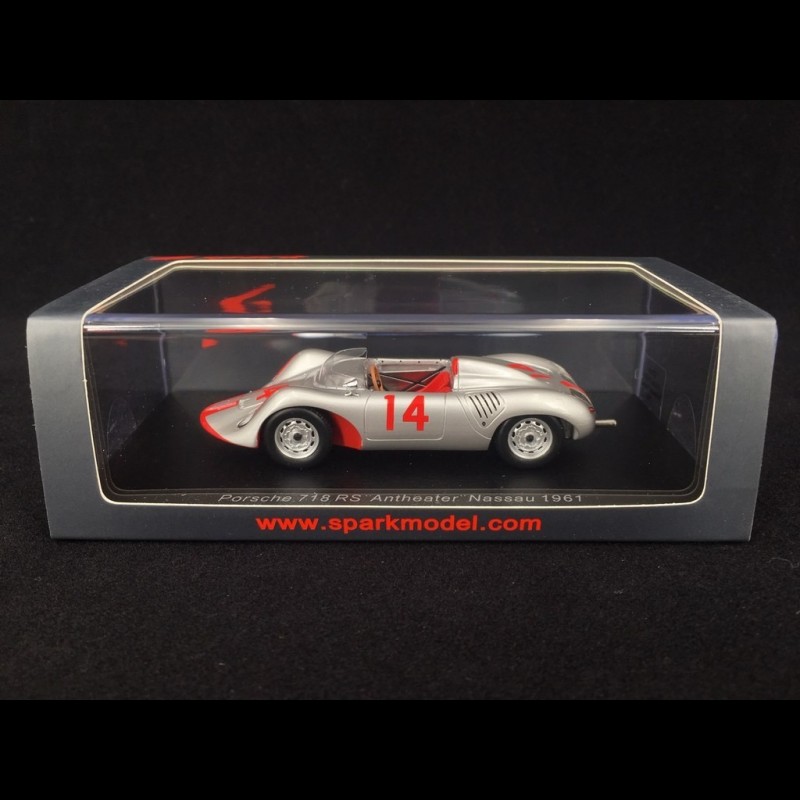 Spark Porsche 718 RS61 Spyder - 1961 Le Mans 24 Hours - #33 1:43 model car
