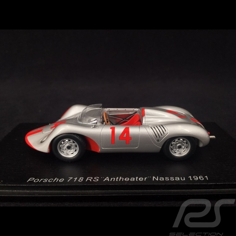 Porsche 718 RS n° 14 "Antheater" Nassau 1961 1/43 Spark S7514