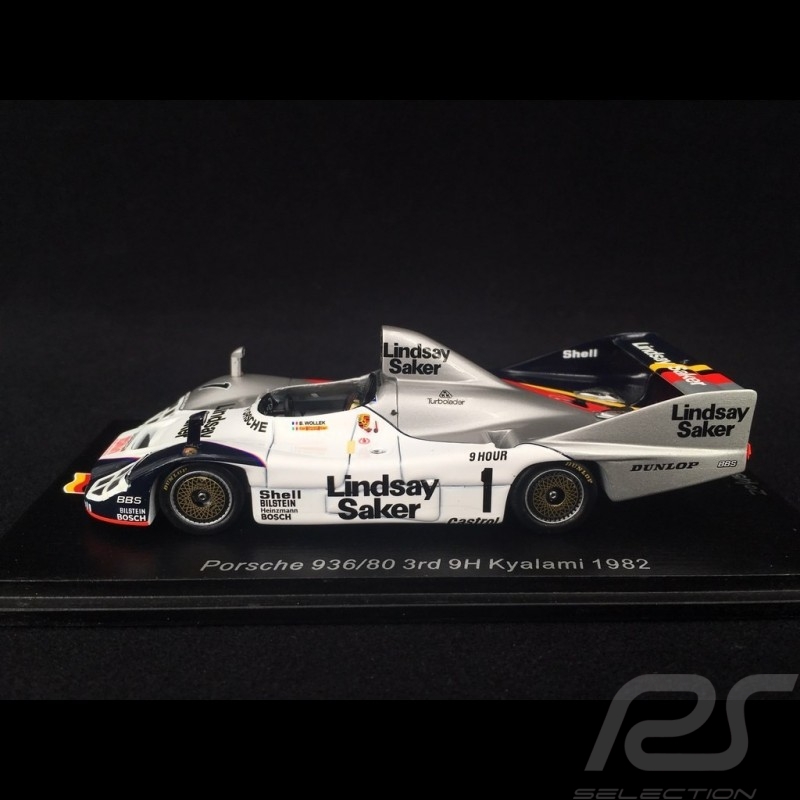 Porsche 936/80 n° 1 Platz 3 9h Kyalami 1982 1/43 Spark SG507 Porsche 936/80 n° 1 Platz 3 9h Kyalami 1982 1/43 Spark SG507
