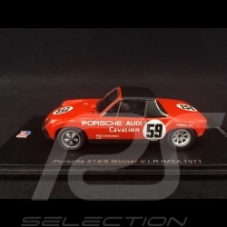 Porsche 914/6 n° 59 Sieger V.I.R IMSA 1971 1/43 Spark US081