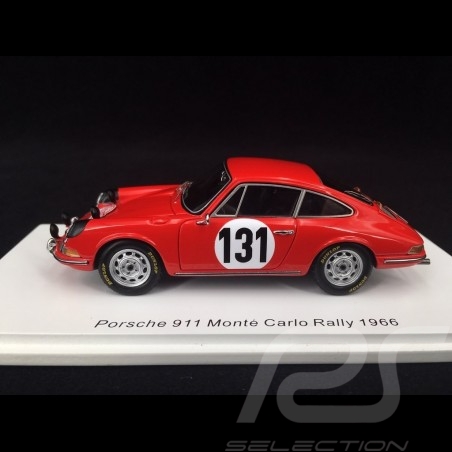 Porsche 911 n° 31 Monté Carlo Rally 1966 1/43 Spark S6602