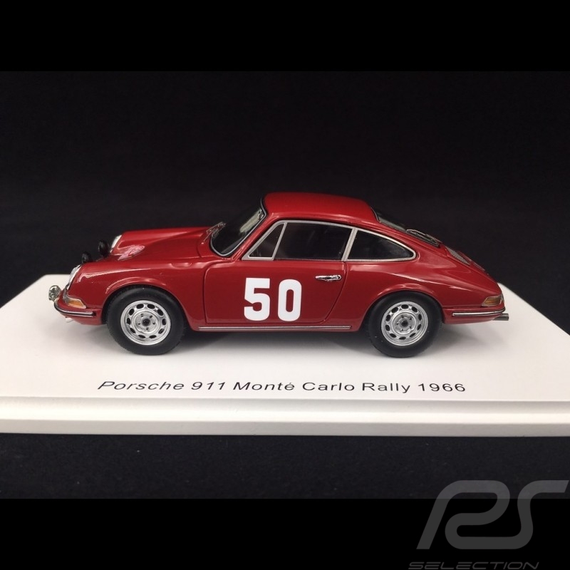 Porsche 911 n° 50 Monté Carlo Rally 1966 1/43 Spark S6604