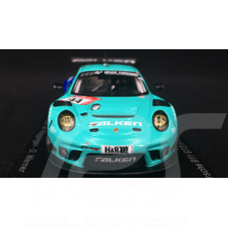 Porsche 911 GT3 R type 991 n° 44 Falken Motorsports 24h Nürburgring 2019 1/43 Spark SG533