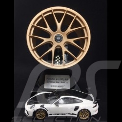 Porsche Rim Magnesium 2020 Satin Aurum Gold 1/5 Minichamps 500601991