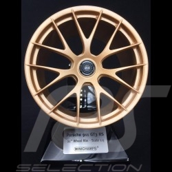 Porsche Felge Magnesium 2020 Satin Aurum Gold 1/5 Minichamps 500601991