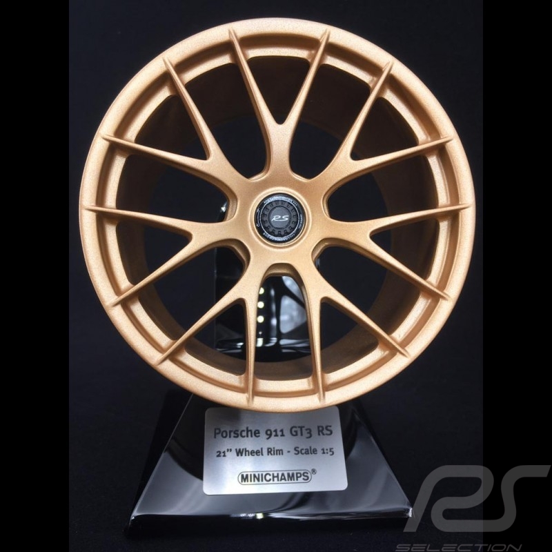 Porsche Rim Magnesium 2020 Satin Aurum Gold 1/5 Minichamps 500601991