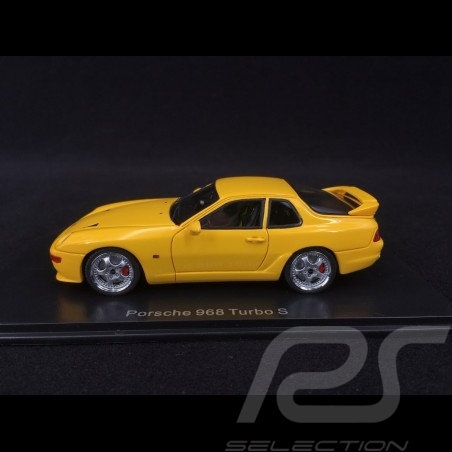 Porsche 968 Turbo S 1993 speed yellow 1/43 Neo NEO43837