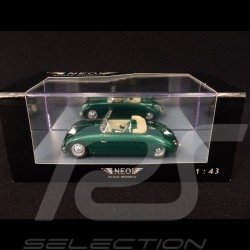 Porsche Waibel Special Sport Cabriolet 1948 green 1/43 Neo NEO46190