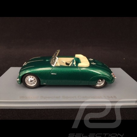 Porsche Waibel Special Sport Cabriolet 1948 verte 1/43 Neo NEO461901948 bleu 1/43 Neo 186066