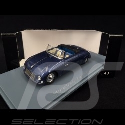Porsche Waibel Special Sport Cabriolet 1948 bleu 1/43 Neo 186066
