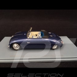 Porsche Waibel Special Sport Cabriolet 1948 bleu 1/43 Neo 186066