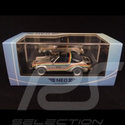 Porsche 911 Turbo Targa BB type 930 1982 silver 1/43 Neo NEO49593