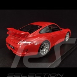 Porsche 911 GT3 type 997 2007 Guards red 1/18 Welly 18024R