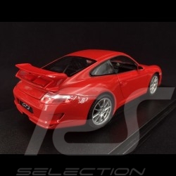 Porsche 911 GT3 type 997 2007 Indischrot 1/18 Welly 18024R