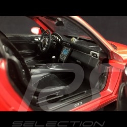 Porsche 911 GT3 type 997 2007 Indischrot 1/18 Welly 18024R