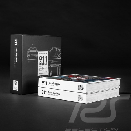 Livre Porsche 911 Sales Brochure Collection en coffret - Mark Wegh