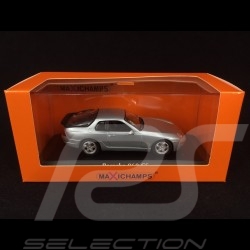 Porsche 968 CS 1993 argent 1/43 Minichamps 940062320 silver silber