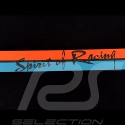 Ceinture Belt  Gulf Cuir Bicolore bleu / orange 95cm