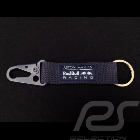 Porte-clés Aston Martin RedBull Racing mousqueton bleu marine