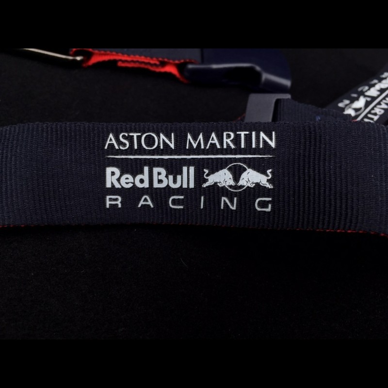 Aston Martin Red Bull racing keyring lanyard navy blue