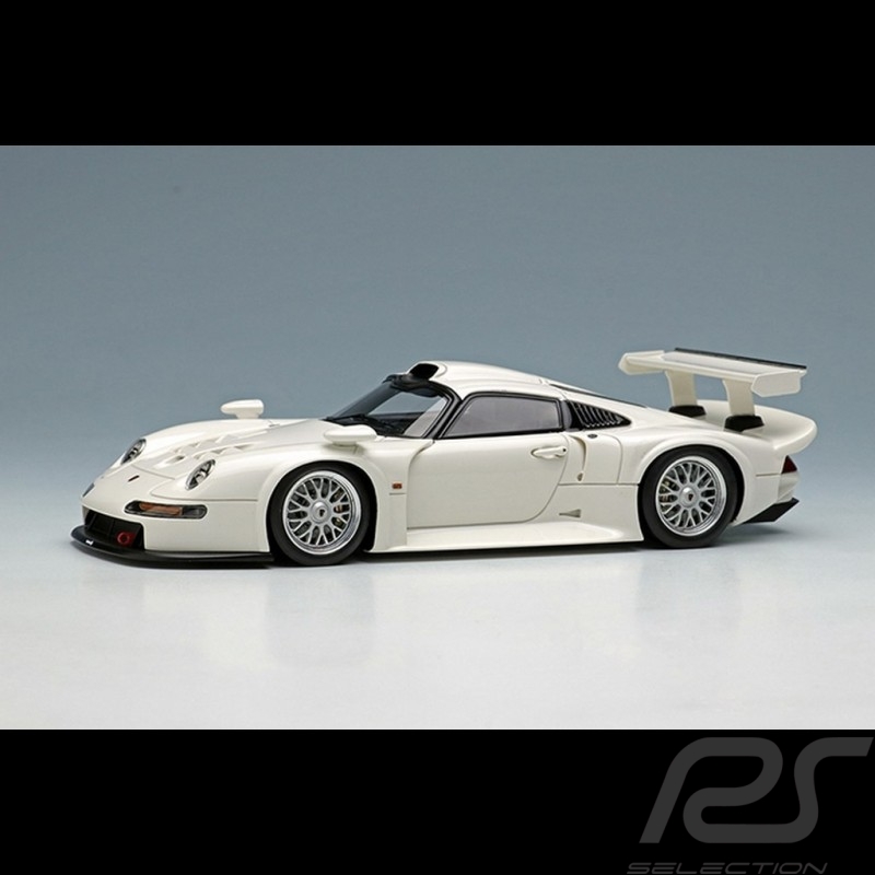 Porsche 911 GT1 1996 weiß Street Version 1/43 Make Up Eidolon EM472A