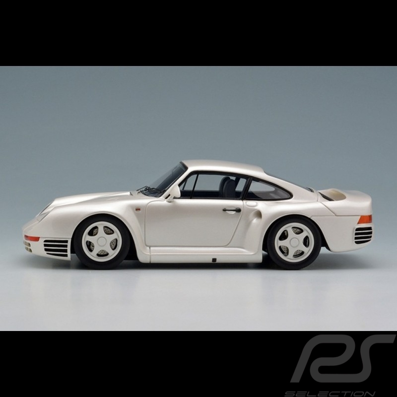 Porsche 959 1986 pearl white 1/43 Make Up Eidolon EM305A