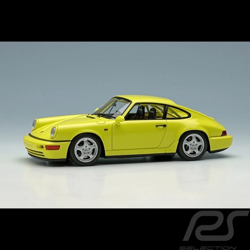 Porsche 911 Carrera RS NGT type 964 1992 Pastellgelb 1/43 Make Up Vision VM142F