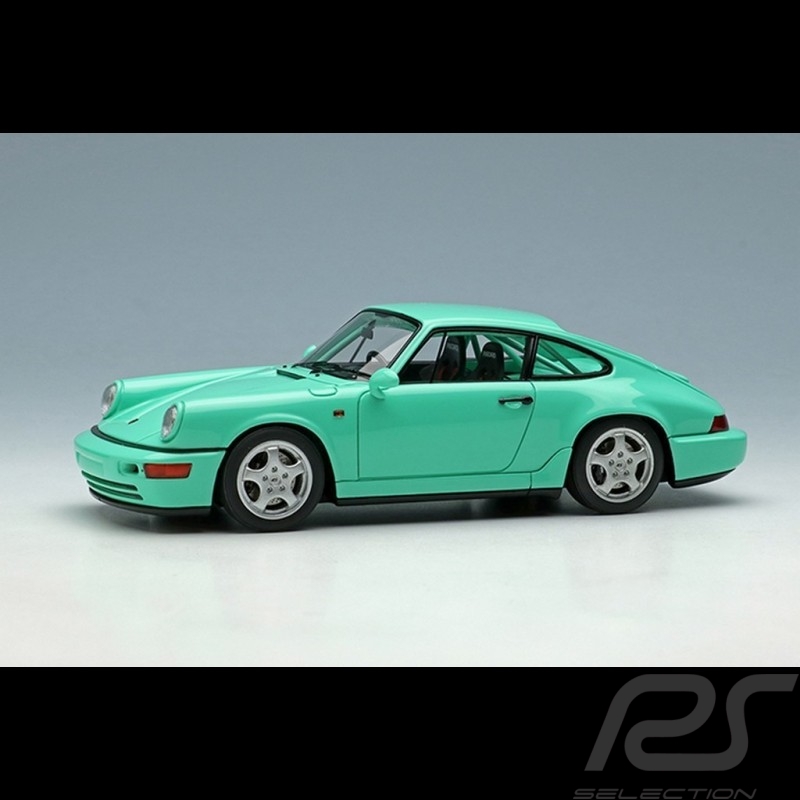 Porsche 911 Carrera RS NGT type 964 1992 vert menthe 1/43 Make Up Vision VM142G mint green grüne Minze