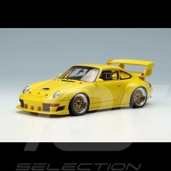 Porsche 911 GT2 EVO type 993 1996 jaune vitesse 1/43 Make Up Vision VM130D