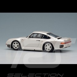 Porsche 959 1986 blanc nacré 1/43 Make Up Eidolon EM305A