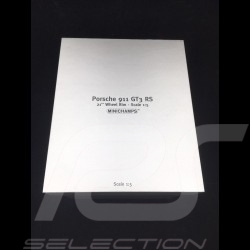 Porsche 911 GT3 RS Felge 2020 Satin Aurum Gold 1/5 Minichamps 500601991