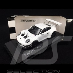 Porsche 911 GT3 R type 991 2018 blanche 1/43 Minichamps 413186799