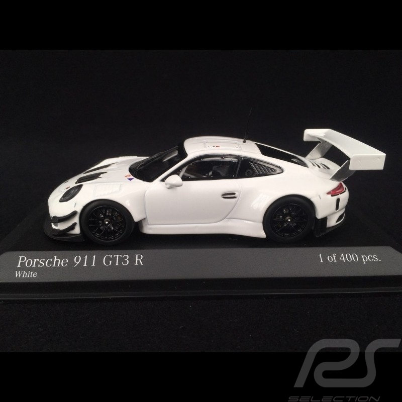 Porsche 911 GT3 R type 991 2018 white 1/43 Minichamps 413186799