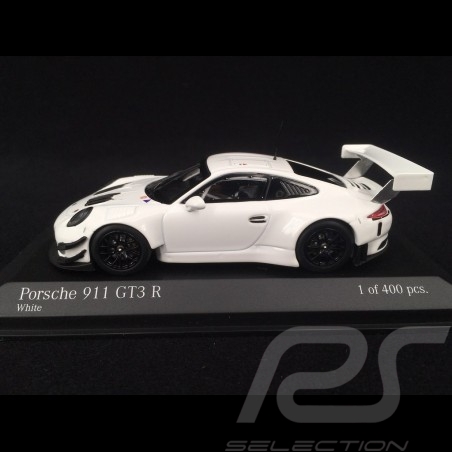 Porsche 911 GT3 R type 991 2018 white 1/43 Minichamps 413186799