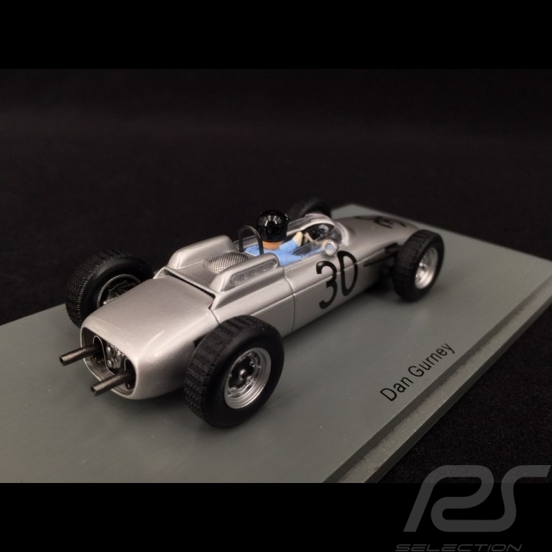 Porsche 804 n° 30 Vainqueur GP France de F1 1962 1/43 Spark S7515 