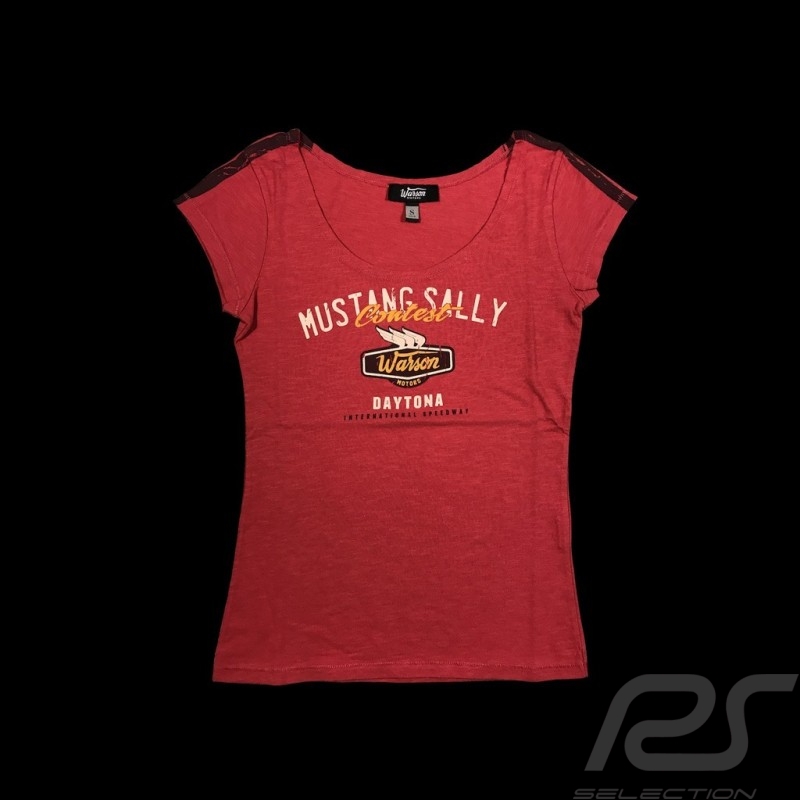 T-shirt 64 Mustang Sally Style Vintage rose - femme
