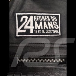 Lederjacke 24h Le Mans 66 Mulsanne  Schwarz - Herren